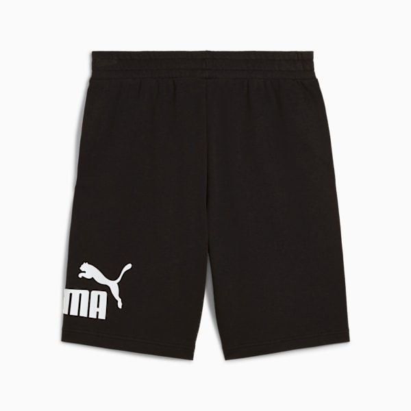 Essentials Big No. 1 Logo 10" Shorts Men, PUMA Black, large-ZAF