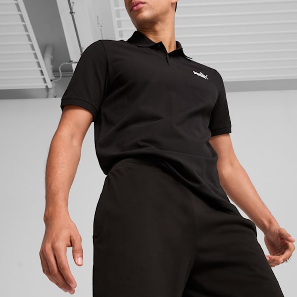 Essentials No. 1 Logo Jersey 10" Shorts Men, PUMA Black, large-ZAF