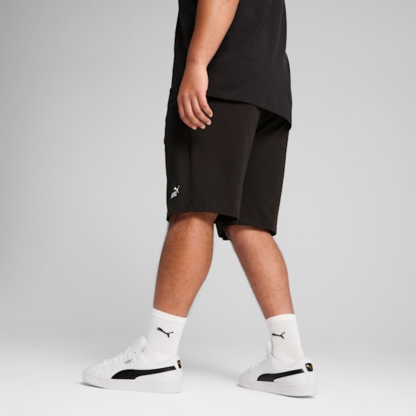 Essentials No. 1 Logo Jersey 10" Shorts Men, PUMA Black, large-ZAF