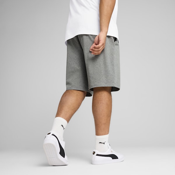 Essentials No. 1 Logo Jersey 10" Shorts Men, Medium Gray Heather, large-ZAF