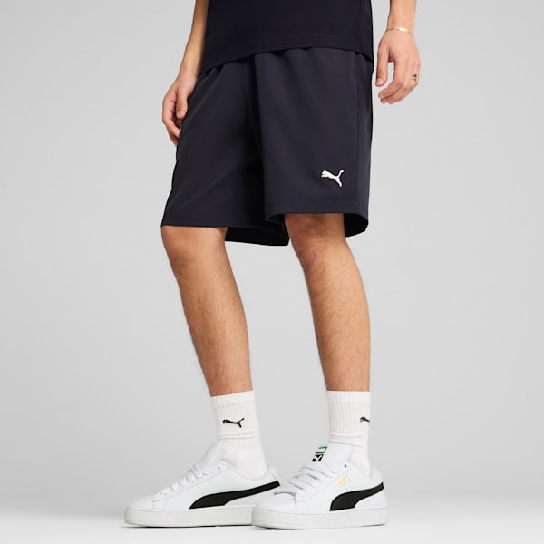 Essentials 9" Woven Shorts Men, New Navy, large-ZAF