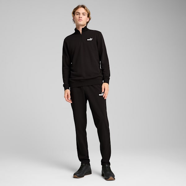 Buzo con cierre Essentials No. 1 Logo II para hombre, PUMA Black, large-ARG