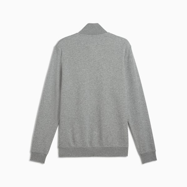 Buzo con cierre Essentials No. 1 Logo II para hombre, Medium Gray Heather, large-ARG
