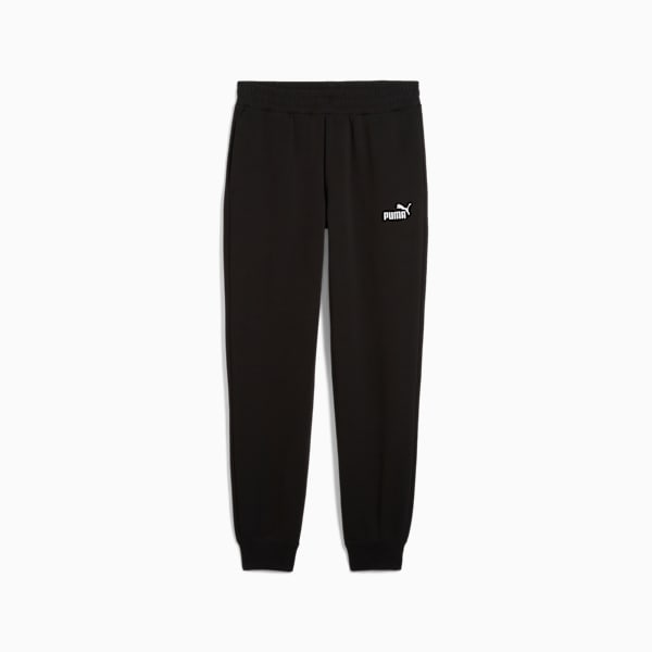 Essentials No. 1 Logo Pants Men, PUMA Black, large-ZAF