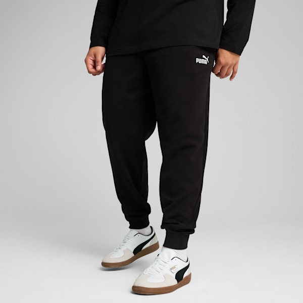 Essentials No. 1 Logo Pants Men, PUMA Black, large-ZAF