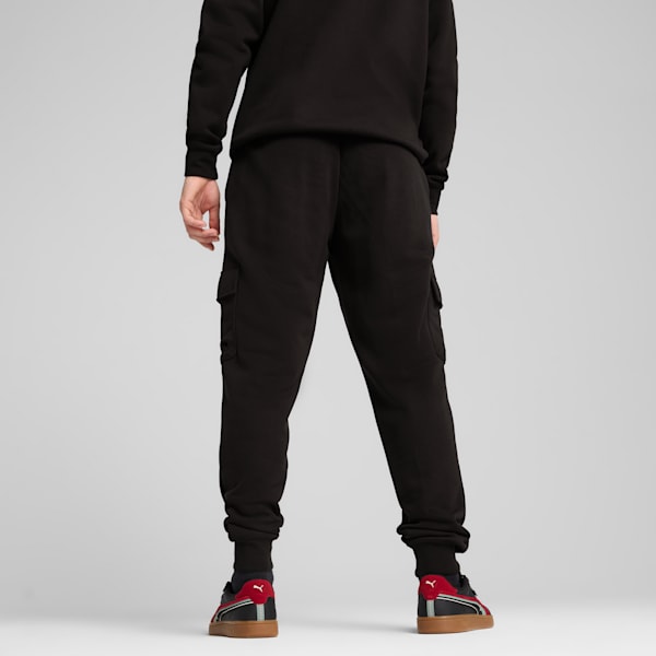 Essentials Cargo Pants Men, PUMA Black, large-ZAF