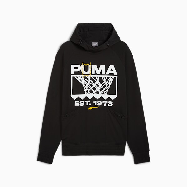 Sudadera de básquetbol hombre Winning Shot, PUMA Black, large-MEX