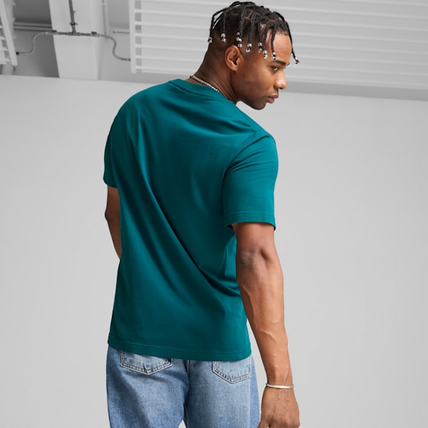 CLASSICS Men's Small Logo Tee, Cold Green, large-ZAF