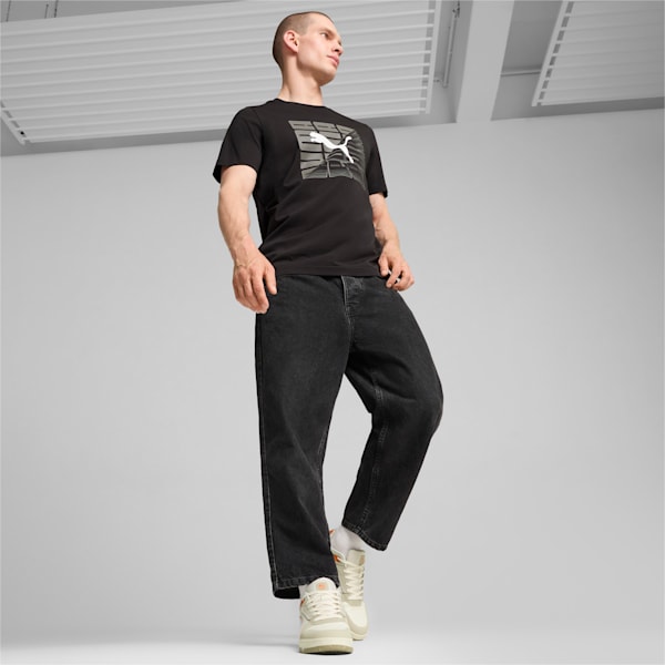 Remera Graphics Puma Wording, PUMA Black, large-ARG