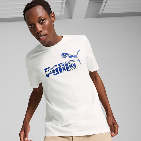 Remera Puma CAMO GRAPHIC ADP, PUMA White, large-ARG
