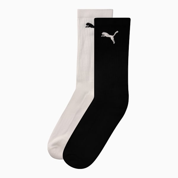 Mens 3pkTennis Socks, PUMA Black-Black-Black, large-ZAF