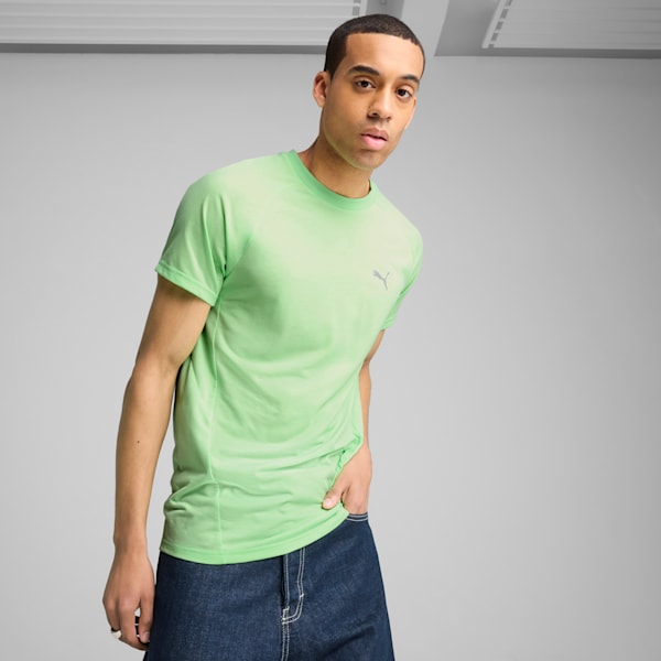 EVOSTRIPE Tee Men, Spring Fern, large-ZAF