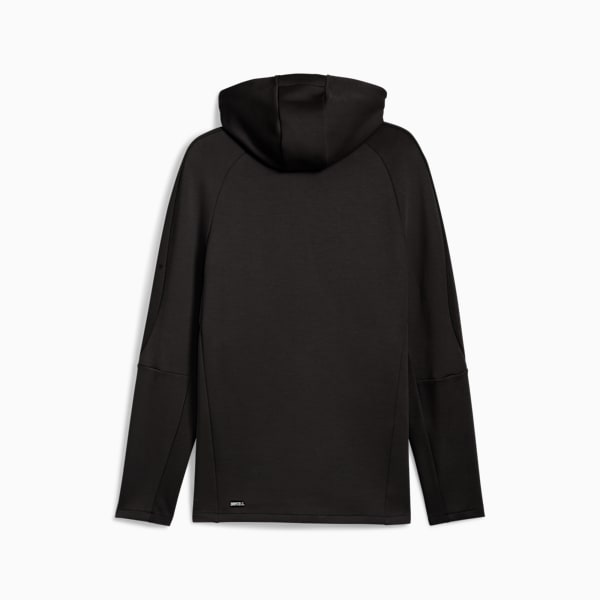 EVOSTRIPE Full-Zip Hoodie Men, PUMA Black, large-ZAF