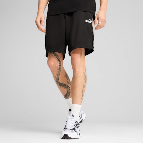 Shorts PUMA Sport 22cm para hombre, PUMA Black, large-MEX