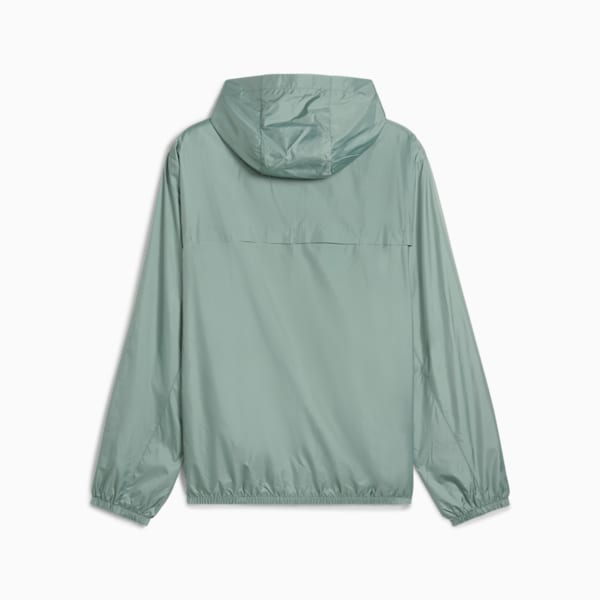 Essentials Regular Windbreaker Men, Green Moon, large-ZAF
