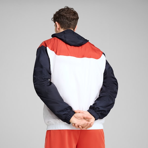 Campera rompeviento Essentials Relaxed para hombre, PUMA White, large-ARG