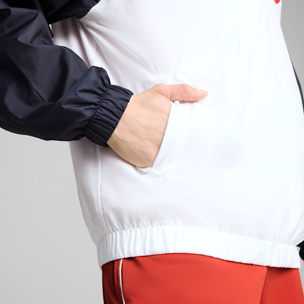 Campera rompeviento Essentials Relaxed para hombre, PUMA White, large-ARG