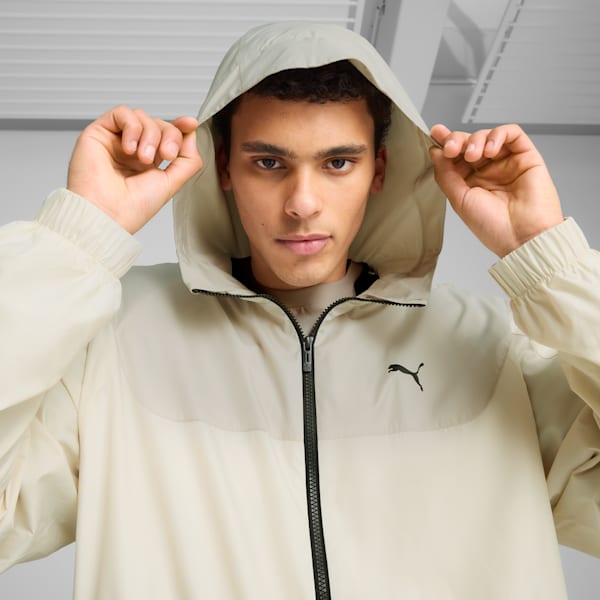 Campera rompeviento Essentials Relaxed para hombre, Alpine Snow, large-ARG