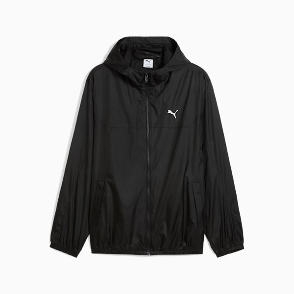 Essentials Logo Lab Windbreaker Men, PUMA Black, large-ZAF