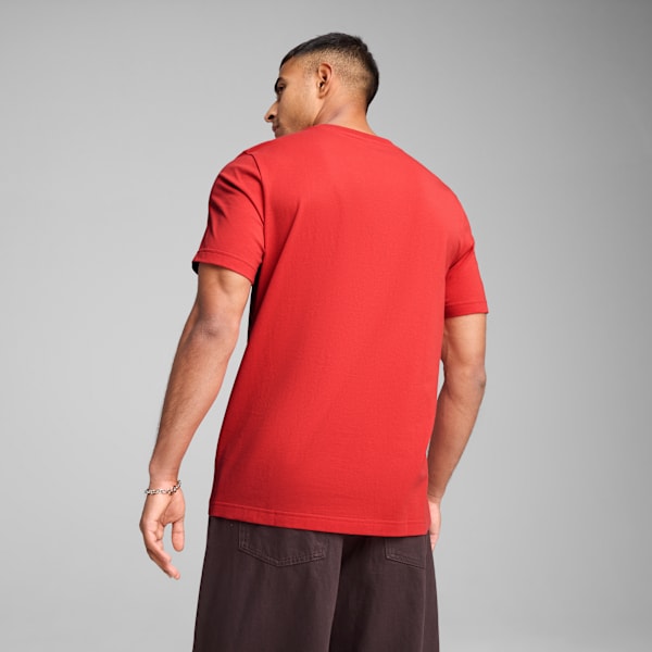PUMA United Tee Men, Red Fire, large-ZAF