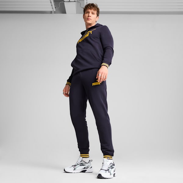 Pants deportivos PUMA United para hombre, New Navy, large-MEX
