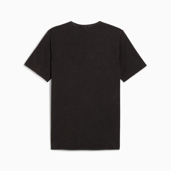 PUMA Class Washed Tee Men, PUMA Black, large-ZAF