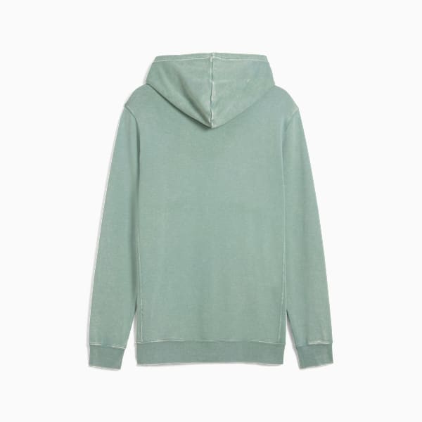 PUMA Class Washed Hoodie Men, Green Moon, large-MEX