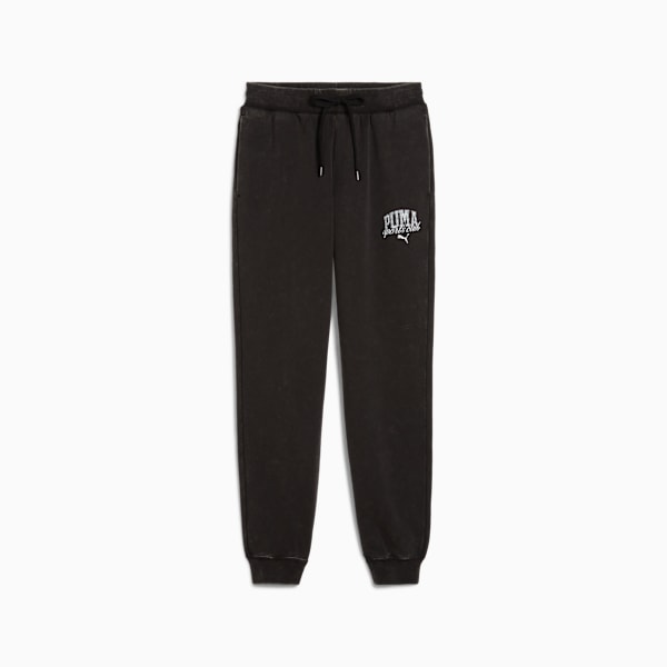 PUMA Class Washed Sweatpants Men, PUMA Black, large-MEX