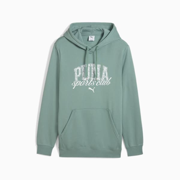 PUMA Class Hoodie Men, Green Moon, large-ZAF