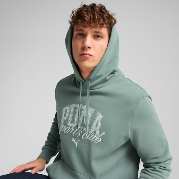 PUMA Class Hoodie Men, Green Moon, large-ZAF