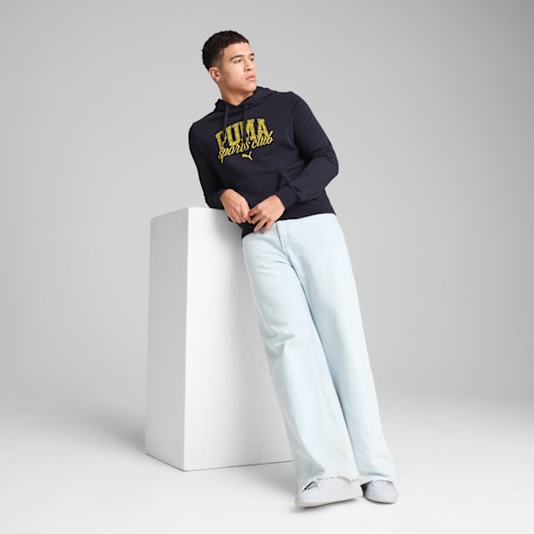 Buzo con capucha PUMA Class para hombre, New Navy, large-ARG