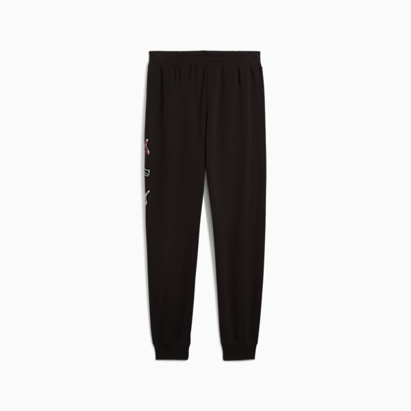 Jogging Essentials Logo Lab Execution para hombre, PUMA Black, large-ARG