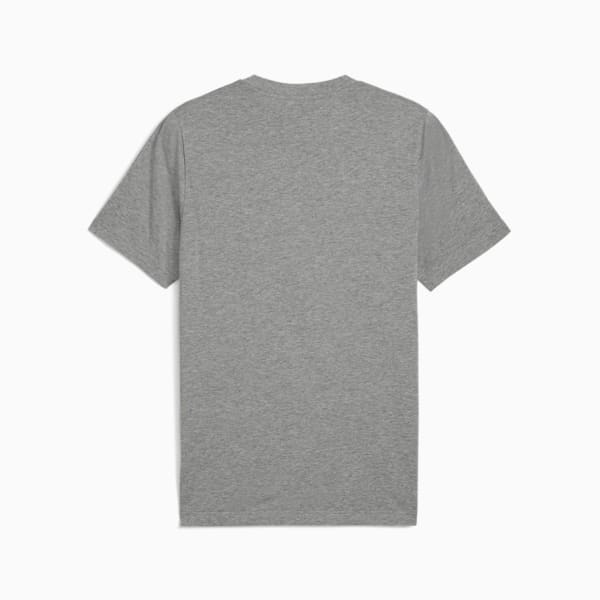 Remera Essentials Tape para hombre, Medium Gray Heather, large-ARG