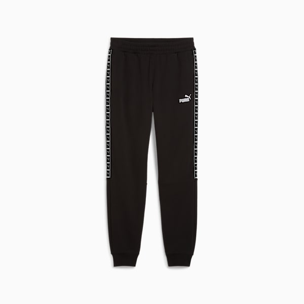 Pantalones de chándal Essentials Tape para hombre, PUMA Black, large-ARG