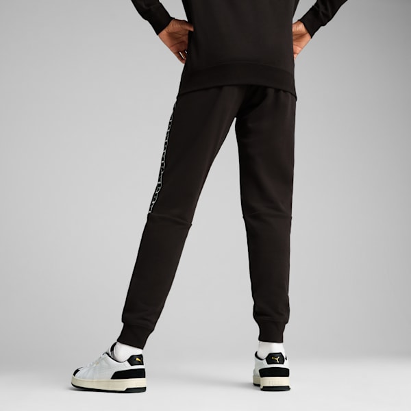 Pantalones de chándal Essentials Tape para hombre, PUMA Black, large-ARG
