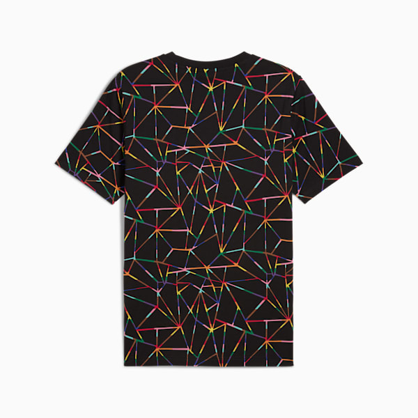 Love United Tee Men, PUMA Black, large-MEX
