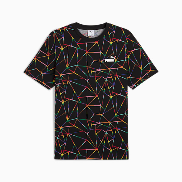 Love United Tee Men, PUMA Black, large-MEX