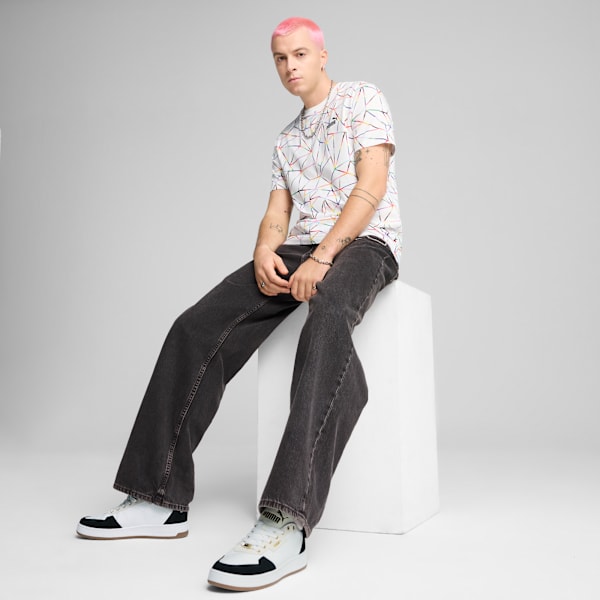 Love United Tee Men, PUMA White, large-MEX