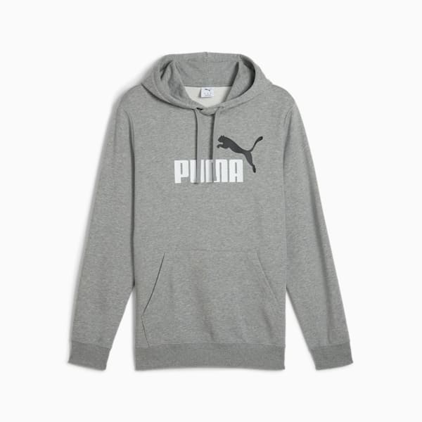 Buzo Essentials 2 Colour No. 1 Logo para hombre, Medium Gray Heather, large-ARG