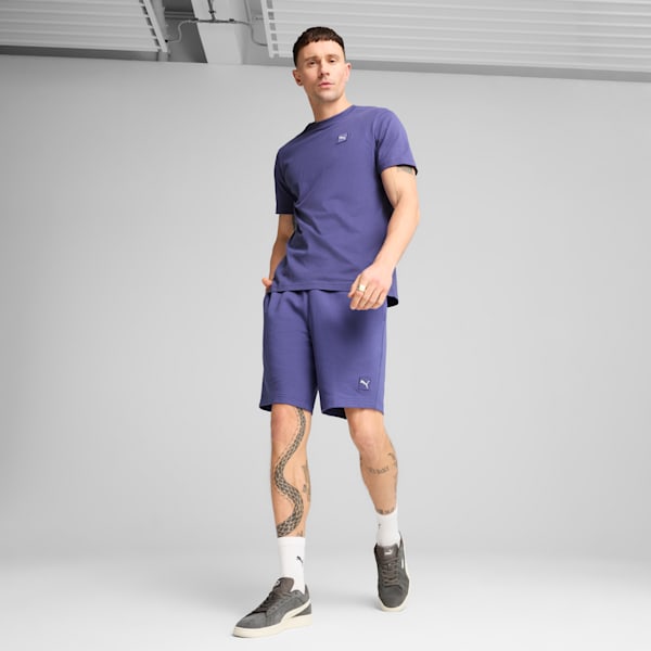 Essentials Elevated Tee Men, Blue Crystal, large-MEX