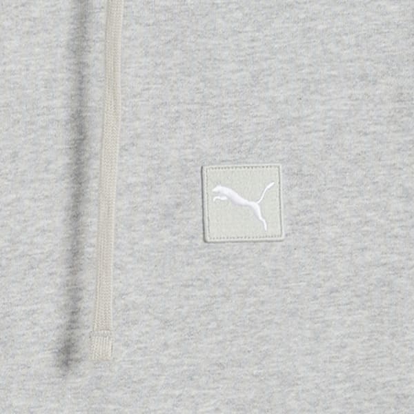 Buzo con capucha Essentials ELEVATED para hombre, Light Gray Heather, large-ARG