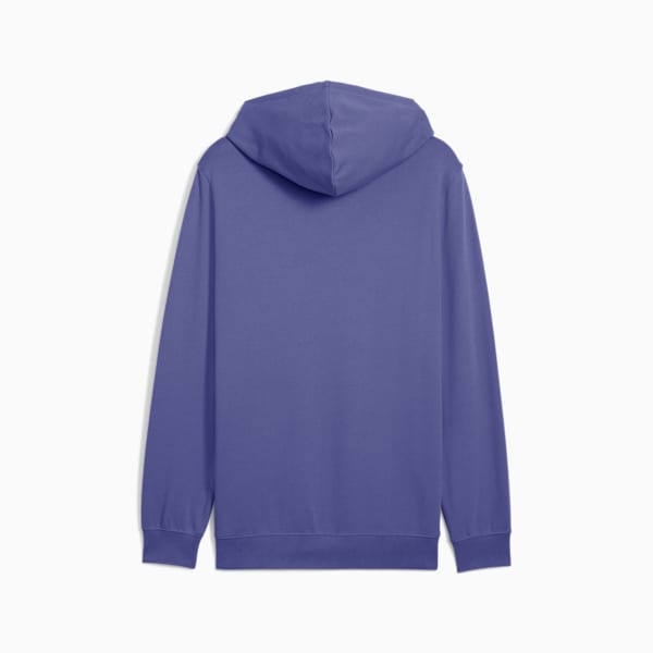 Essentials Elevated Hoodie Men, Blue Crystal, large-MEX