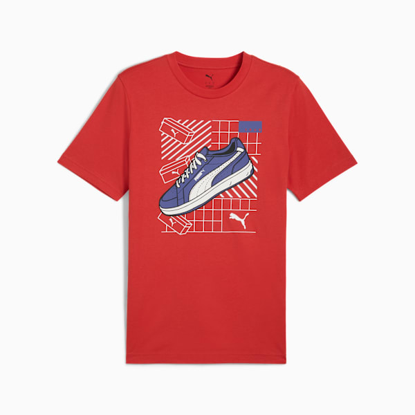 Remera Graphics Sneaker para hombre, Red Fire, large-ARG
