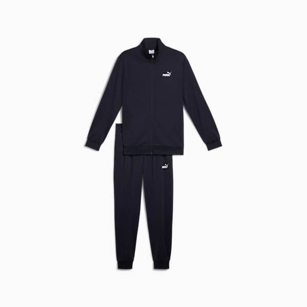 Essentials Poly Suit Men, New Navy, large-ZAF