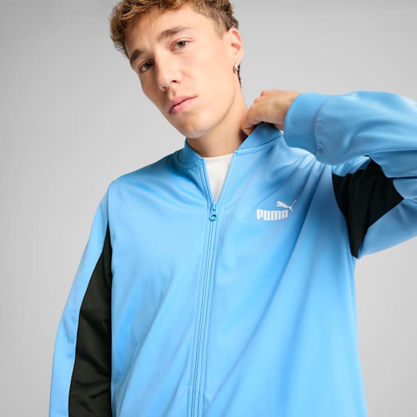 Poly Baseball-Inspired Suit Men, Team Light Blue, large-MEX