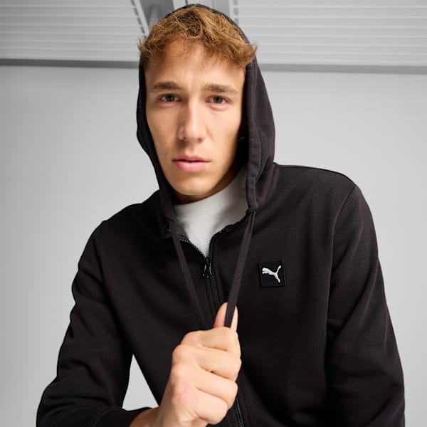 Hooded Sweat Suit Men, PUMA Black, large-ZAF