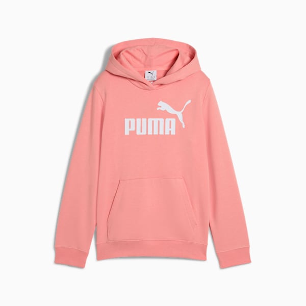 Sudadera con capucha con logo ESS No. 1 para jóvenes, Pink Fruit, large-MEX