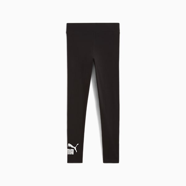 ESS No. 1 Logo Leggings Youth, PUMA Black, large-ZAF