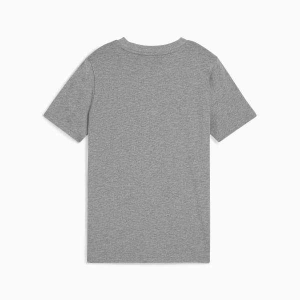 Essentials Cat Logo Tee Youth, Medium Gray Heather, large-MEX