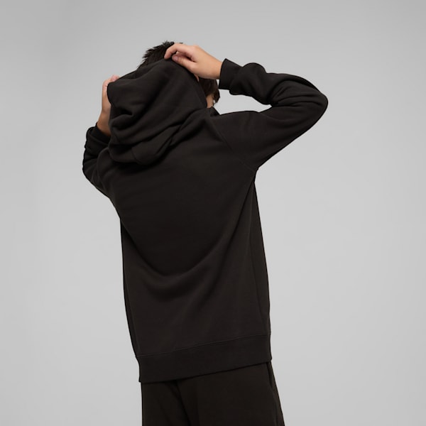 Sudadera con capucha Essentials No. 1 Logo II juvenil, PUMA Black, large-MEX